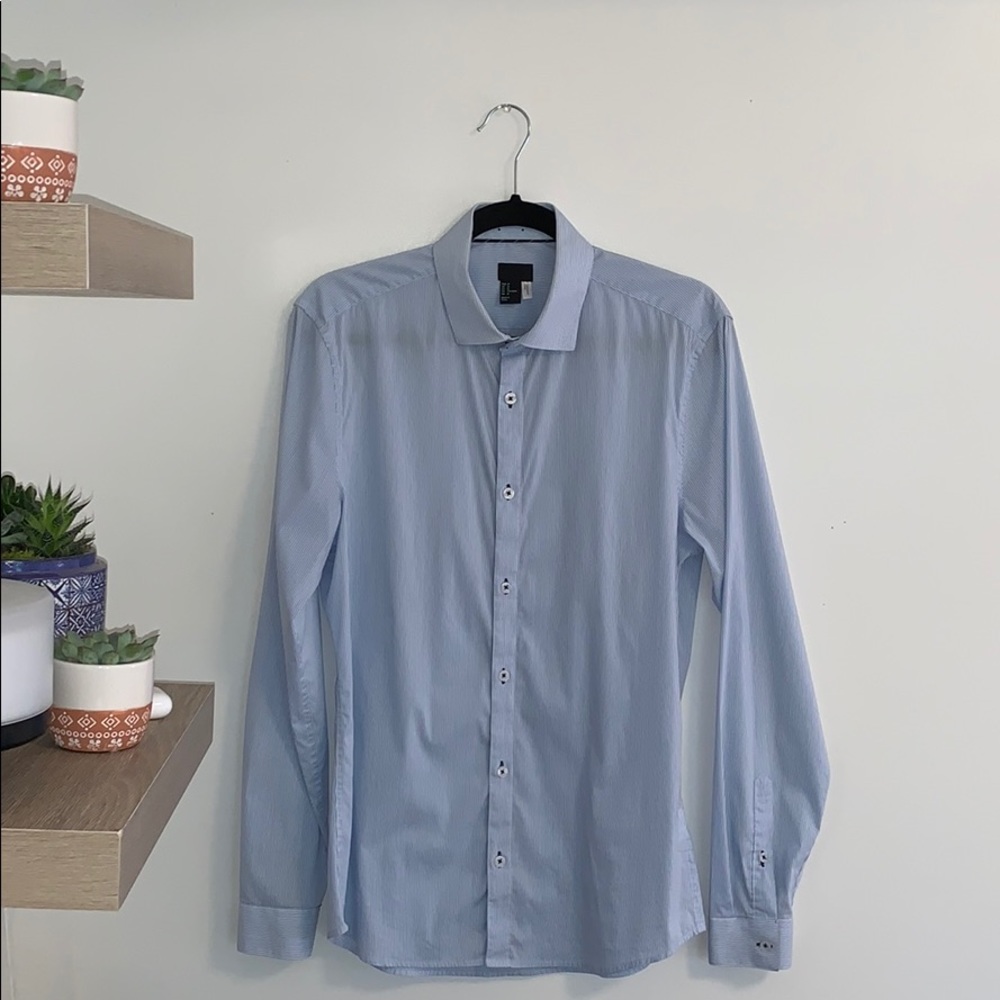 H&M Striped Dress Shirt